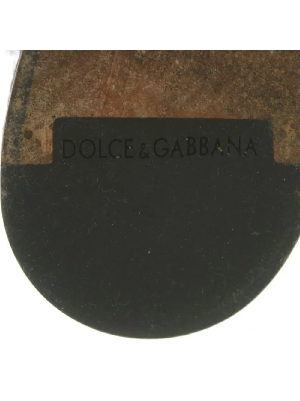Dolce & Gabbana Side Gore Boots Leather 7.5..5 Brown
